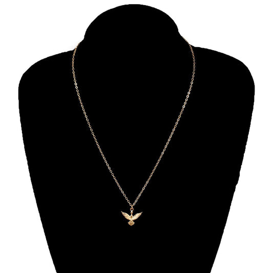 Jewelry Geometric Simple Eagle Necklace Female Fashion Trend Personality Necklace Clavicle Chain