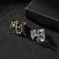 Hip Hop Pterodactyl Luminous Wings Open Ring Halloween Street Metal Ornaments
