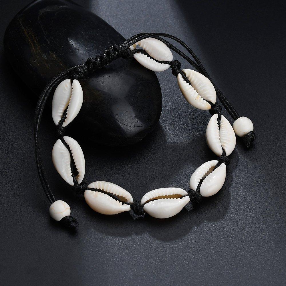 Jewelry Personality Creative Hawaii Love Casual Hand Decoration Shell Braided Bracelet