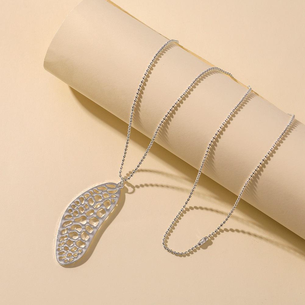 Retro Necklace Simple Hollow Multicolor Dragonfly Wings Fashion Pendant Necklace Jewelry