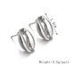 Jewelry chic fashion alloy shell stud earrings