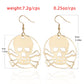 Jewelry ins skull earrings fashion punk hipster night retro personality female earrings earrings