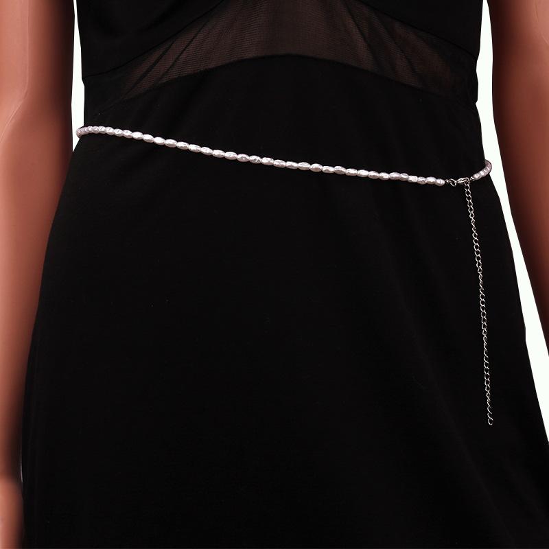 Fashion Baroque Irregular Pearl Waist Chain Versatile Anti-slip Anti-lost Glasses Chain Mask Lanyard