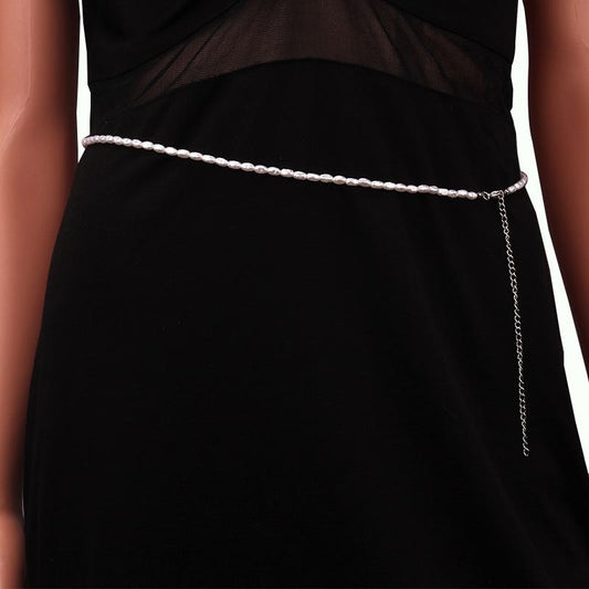 Fashion Baroque Irregular Pearl Waist Chain Versatile Anti-slip Anti-lost Glasses Chain Mask Lanyard