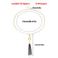 Jewelry Snake Pendant Sweater Chain Necklace Advanced Sense Long Design Geometric Tassel Necklace