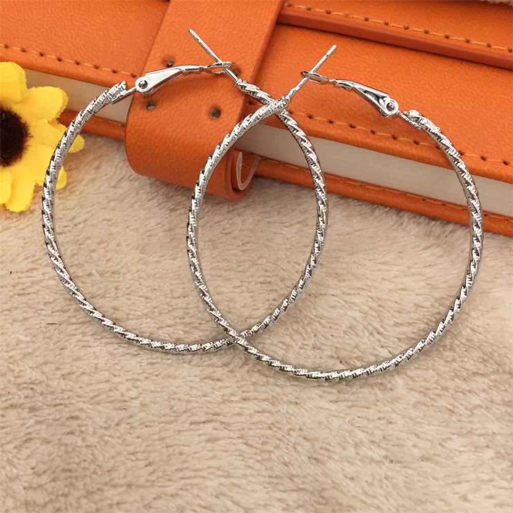 Simple Alloy Ring Earrings Circle Earrings Earrings Earrings Earrings Jewelry Explosion