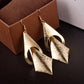 Baroque Indian frosted face ladies star earrings with personality tie-shaped all-match earrings