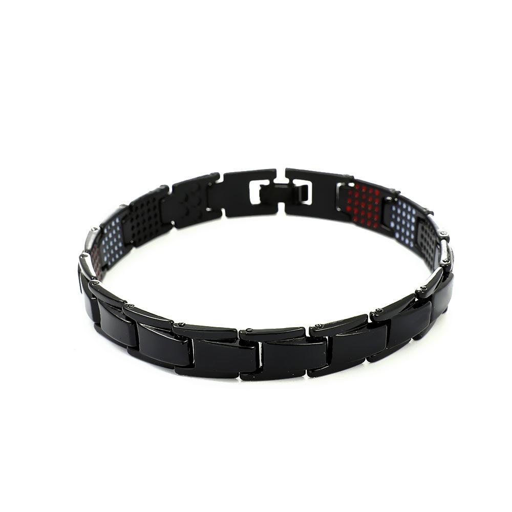 Retro Metal Magnet Bracelet Same Style Black Detachable Energy Bracelet Couple Accessories