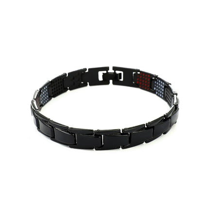 Retro Metal Magnet Bracelet Same Style Black Detachable Energy Bracelet Couple Accessories