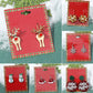 Christmas series earrings cartoon cute dripping oil simulation snow elk earrings autumn and winter