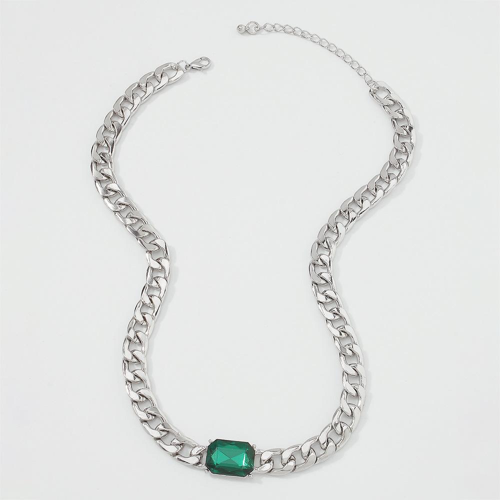 N8258 Chain Necklace Female Exaggerated Punk Fashion Simple Personality Design Sense Necklace Necklace