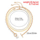 Jewelry Temperament Millet Grain Pearl Clavicle Necklace Female Hip Hop Metal Snake Bone Chain Necklace