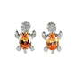Fashion Ladies Cute Cartoon Turtle Earrings Jewelry Gift Small Animal Stud Earrings
