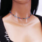 Jewelry Simple Temperament Single Layer Devil's Eye Necklace Women's Fashion Eye Elements Necklace