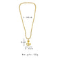 Jewelry personalized men's twist chain exaggerated metal cobra pendant hip-hop long necklace