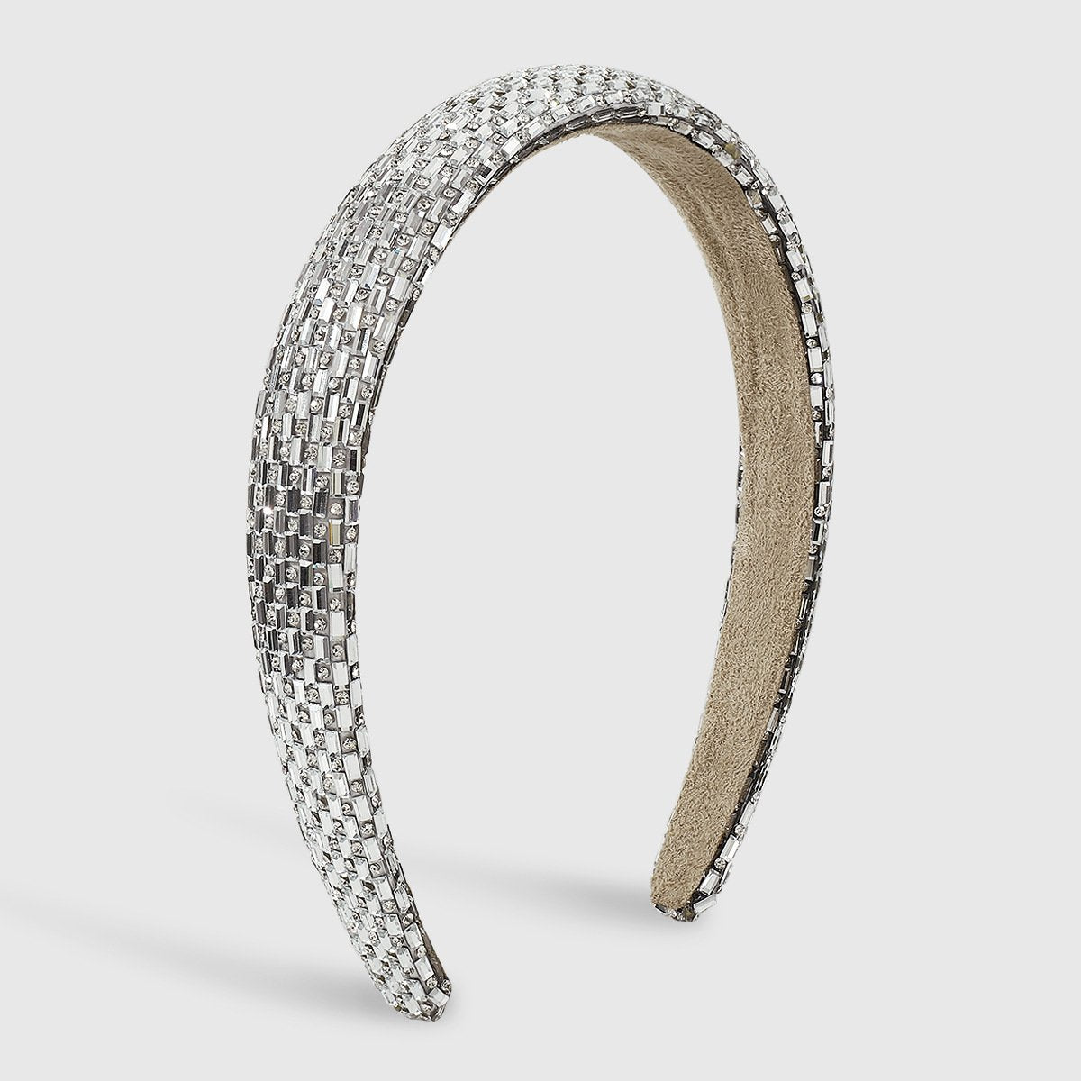 F4823 exaggerated light luxury personality hair hoop Baroque heavy industry French style full of diamonds shining small fragrance head hoop female