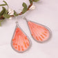 Exaggerated Ethnic Earrings Geometric Drop Shaped Earrings Hand Woven Silk Thread Earrings
