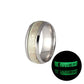 Ring titanium steel stainless steel ring creative luminous note ring ring ring