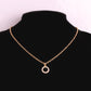 Fashion Design Simple and Exquisite Ladies Necklace Diamond Pendant Clavicle Chain Boutique