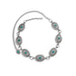 Jewelry Retro Hollow Faceplate Turquoise Waist Chain Female Fashion Ethnic Metal Chain Body Chain