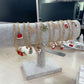 Ins holiday jewelry simple double layer bracelet pendant Christmas jewelry