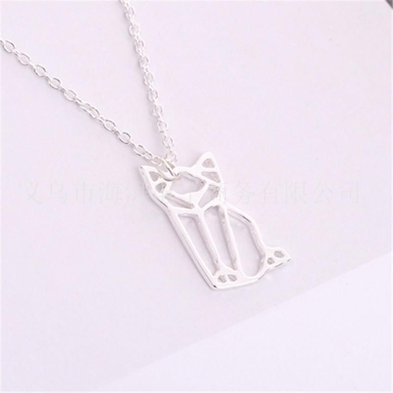 Jewelry Personality Fashion Cute Cat Pendant Necklace