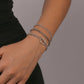 B174 Jewelry Simple Metal OT Buckle Geometric Bracelet Exaggerated Chain Hip Hop Hand Jewelry Female