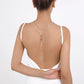 N9872 Fashion Versatile Y-shaped Necklace Simple Temperament Full Diamond Back Chain Super Flash Light Luxury Double Layer Necklace Women