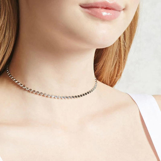 Jewelry Exquisite Chain Collar Necklace Women's Simple Fashion Necklace Street Shot Pure Handwork