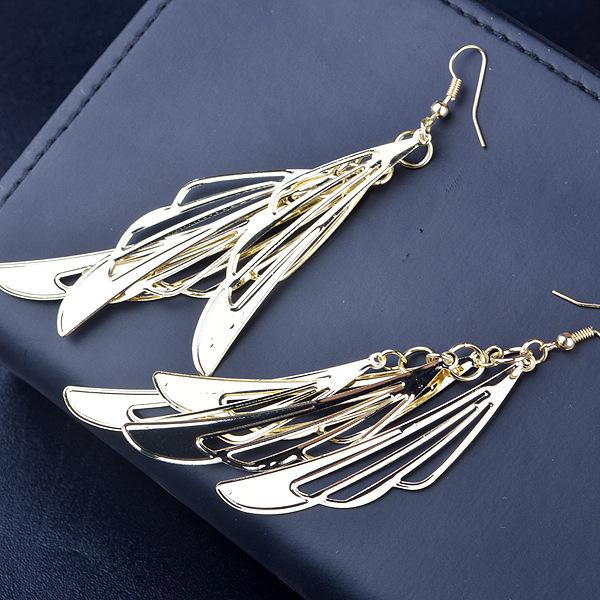 Angel Wings Wings Long Ladies Star Earrings Night Bar Party Earrings