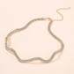 N8141 Explosive Necklace Female Claw Chain Diamond Temperament Simple Clavicle Chain Geometric Irregular Creative Necklace