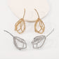 1853 Jewelry Three-dimensional Geometry Tulip Metal Earrings Exaggerated Simple Fashionable Personality Earrings