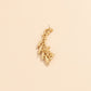 Jewelry niche design sense diamond ear bone clip earring temperament versatile geometric metal earrings women