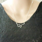 Personality Fashion Jewelry Simple Creative Chemical Molecule Dopamine Pendant Necklace Exquisite Clavicle Chain