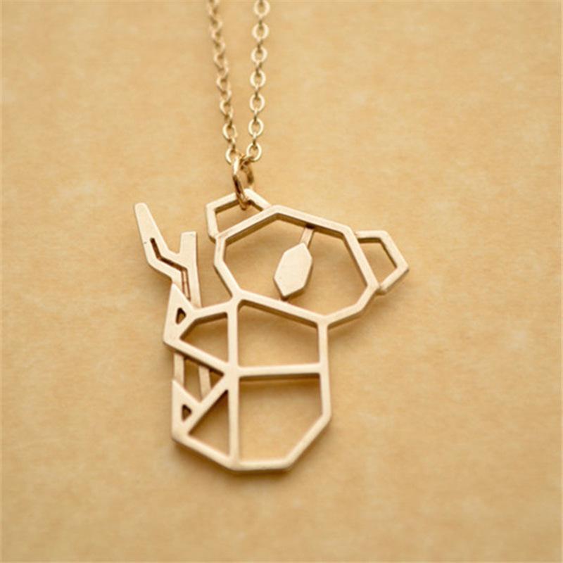 Koala Bear Small Animal Jewelry Koala Pendant Bear Necklace