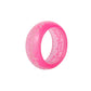 Simple fashion trend thorn pattern Mori resin luminous ring