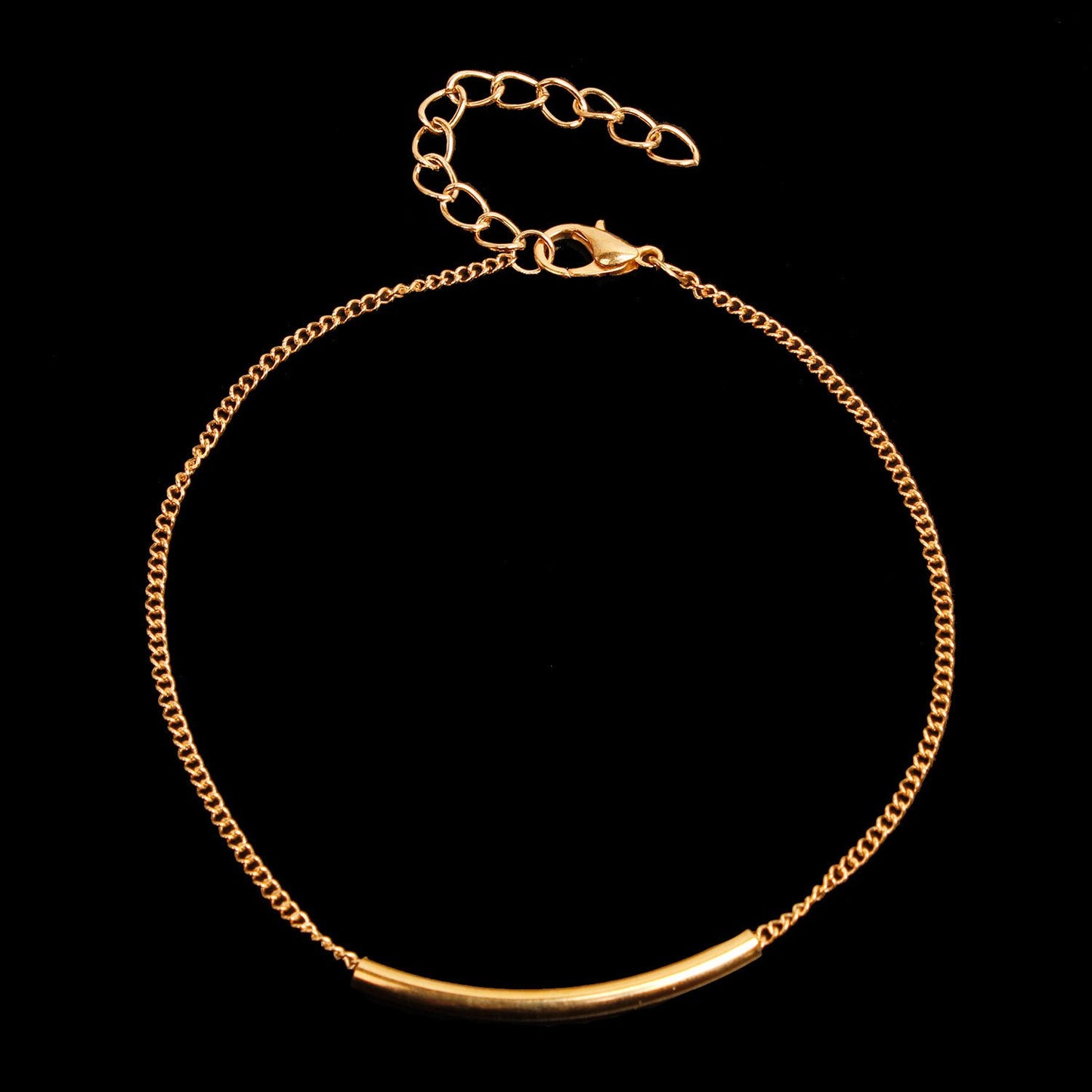 Ornaments Hot Simple Metal Elbow Anklet Fashion Popular Versatile Beach Footwear