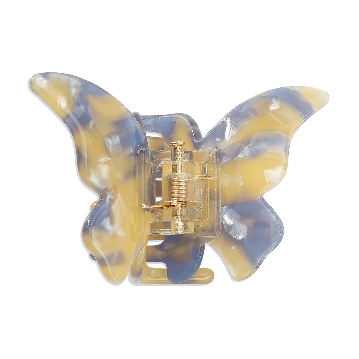 F4391 Colorful Fairy Temperament Butterfly Hairpin Acetic Acid Plate Sweet and Colorful Lazy Fashion Shark Clip