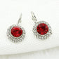 Jewelry Classic Moon River Earrings Diamond Round Versatile Earrings