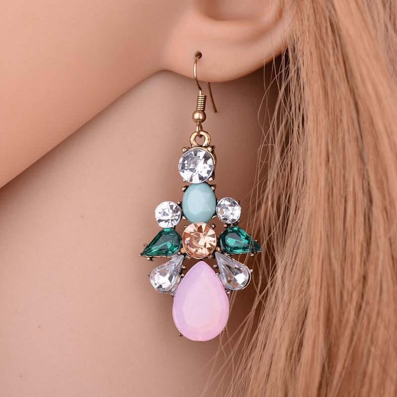 Fashion Jewelry Pop Flower Shape Earrings