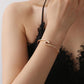 Fashion Creative Hand Decoration Metal Wave Open Bracelet Bohemian Twisted Hands