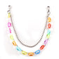 Ins trendy street retro double-layer resin pants chain hip-hop pants ball waist chain hanging chain belt accessories