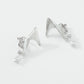E1159 Temperament geometric earrings simple design sense creative ear hanging cold ear bone clip female