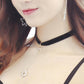 N535 Street Shot Fashion Diamond Exaggerated Necklace Choker Personality Sun Moon Necklace Necklace