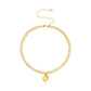 Fashion Love Clavicle Chain Simple Necklace Trend Personality Peach Heart Pendant Jewelry