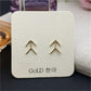 Pop Jewelry Sweet Cupid's Arrow Stud Earrings One Arrow Earrings