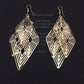 Baroque Hollow Rhombus Multi-layered Earrings For Women Earrings