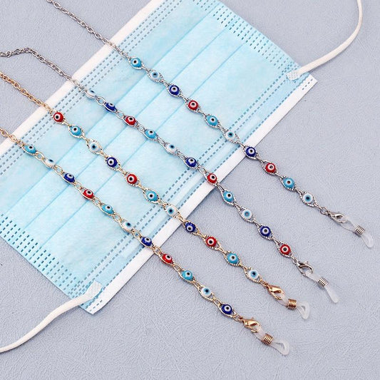 Popular glasses chain devil's eye mask rope anti-lost hanging chain non-slip glasses lanyard