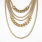Jewelry Exaggerated Multilayer Punk Hip Hop Necklace Female Fashion Thick Chain Necklace Sweater Chain