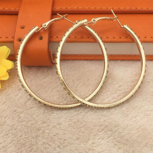Popular Earrings Claw Chain Earrings Diamond Big Earrings Female Earrings Fashion Earrings Night Prom